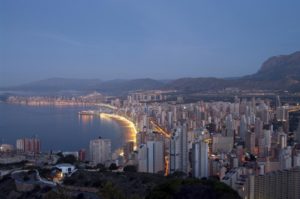 Benidorm de noche