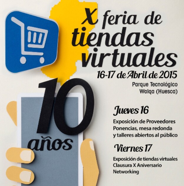 Cartel Feria de Tiendas Virtuales 2015