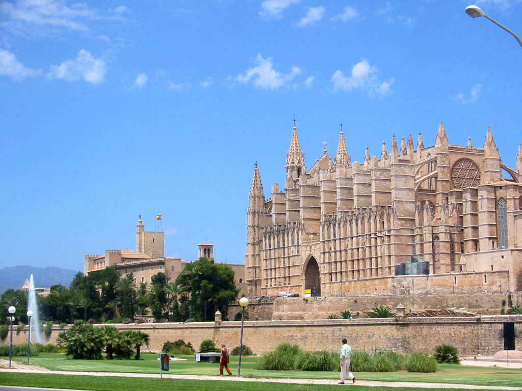 Catedral de Palma de Mallorca, Baleares, España.
