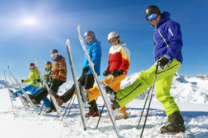 El atuendo para el esquí en tres capas