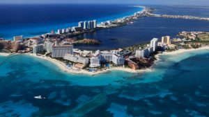 dónde ir de vacaciones en enero Cancún Mexico