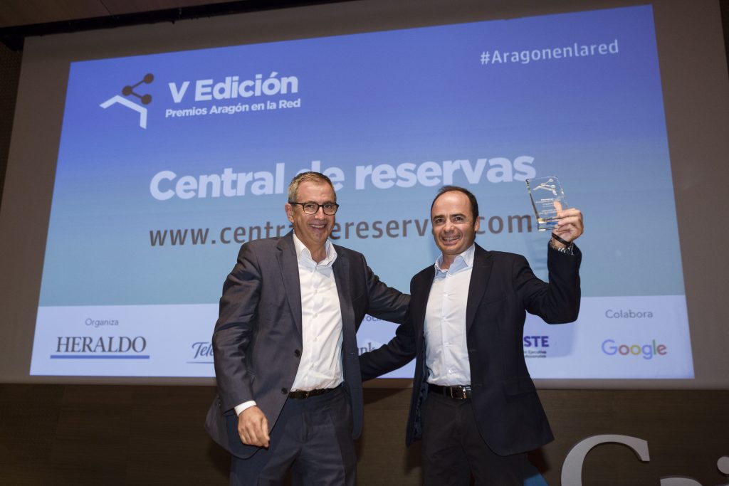 Centraldereservas.com, premio a la mejor web de ‘e-commerce’