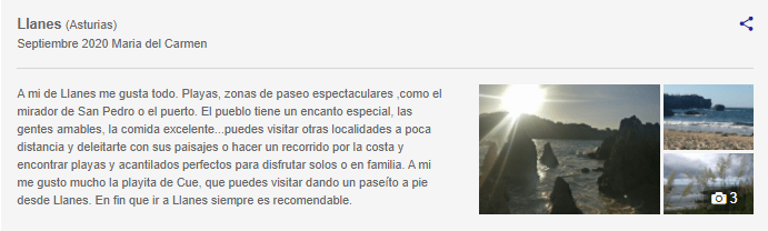Opiniones, comentarios y consejos para viajar a Llanes, Asturias. Que ver, que hacer, que visitar, donde comer en Llanes, Asturias.