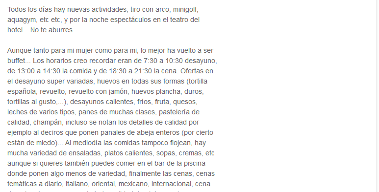Comentarios R2 Hotel Pájara Beach