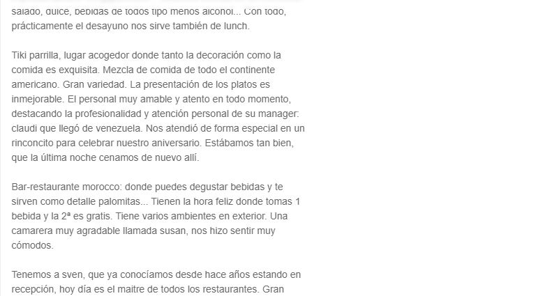 Opiniones ganadoras Centraldereservas.com