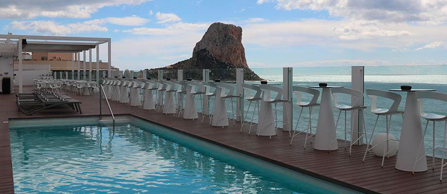 hoteles en Calpe con vistas al mar