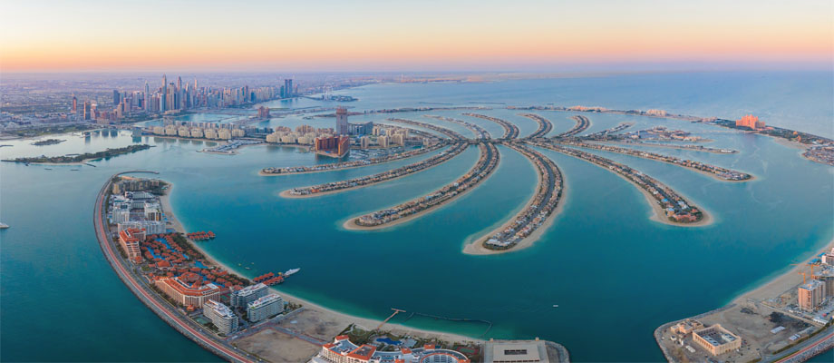 islas artificiales que ver en dubai