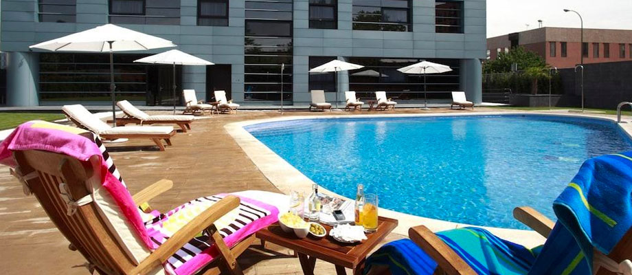 hotel piscina madrid