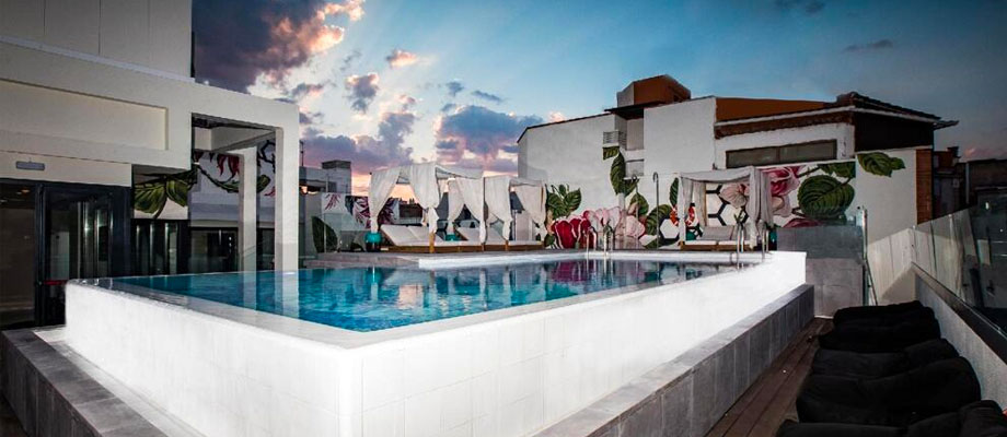 hotel madrid piscina azotea