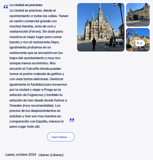 opiniones Liberec, República checa