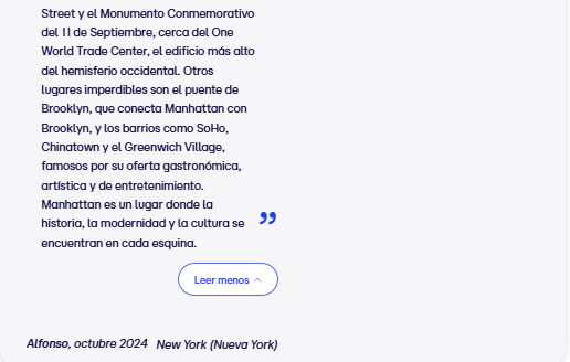 Opiniones Central de Reservas octubre 2024