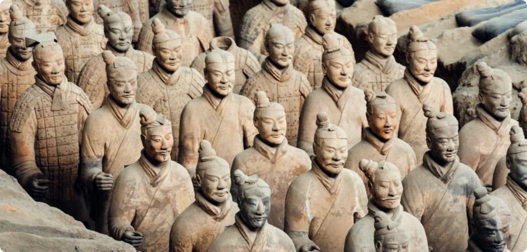 Guerreros de Terracota