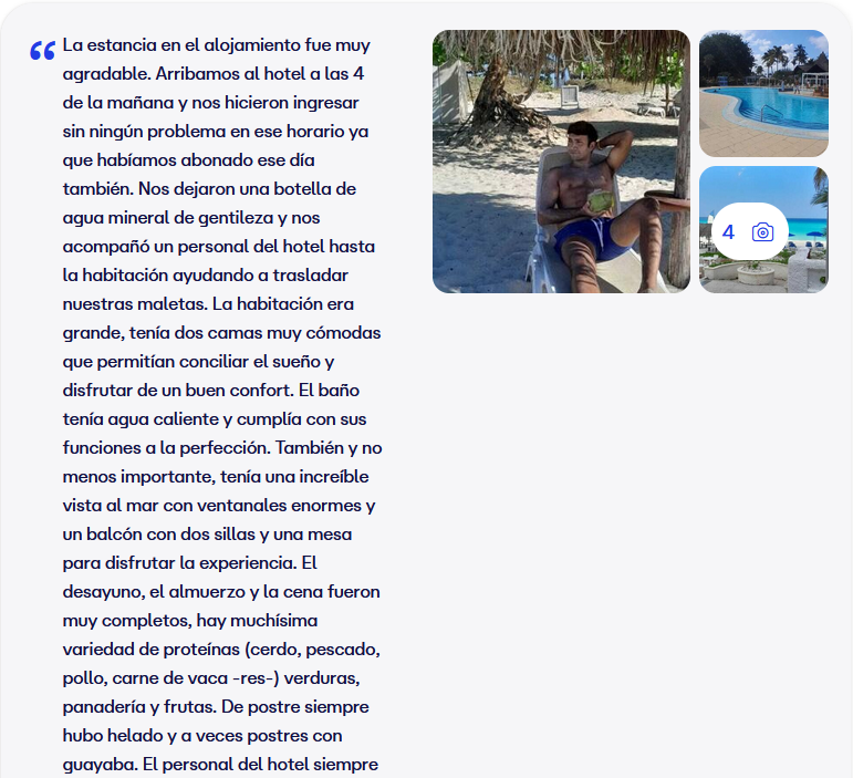 opiniones Hotel Gran Caribe Club Kawama