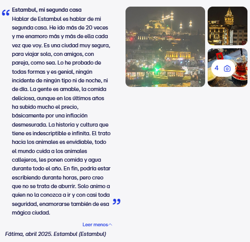 viaje a estambul opiniones