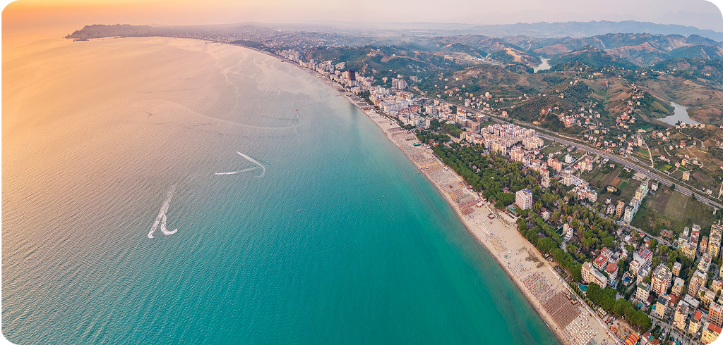 vista aérea playas