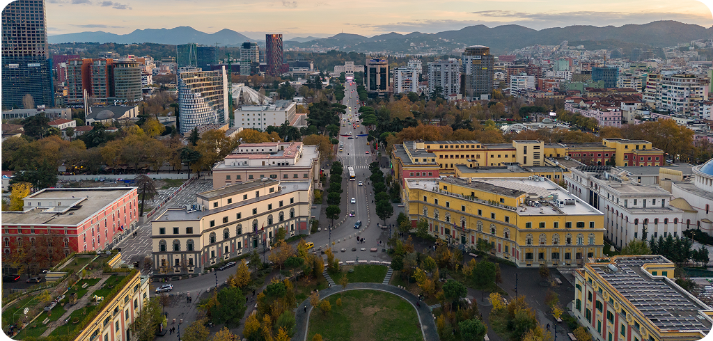 Tirana, la capital