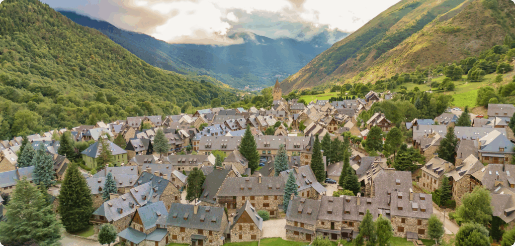 Valle de Arán, Pirineos Catañanes