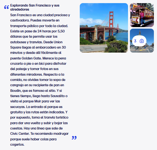 opiniones viaje a san francisco